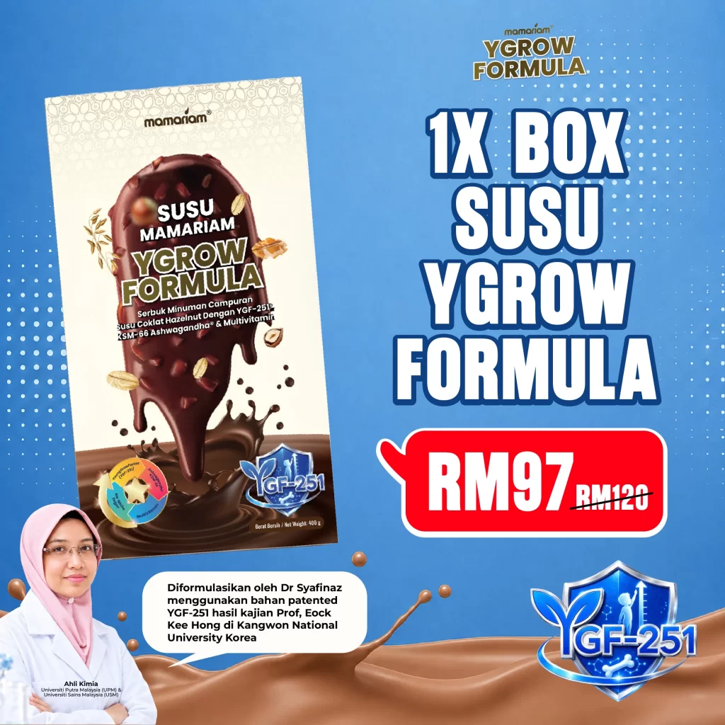 1 KOTAK SUSU YGROW FORMULA