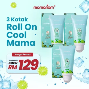 3 BOTOL ROLL ON COOL MAMA
